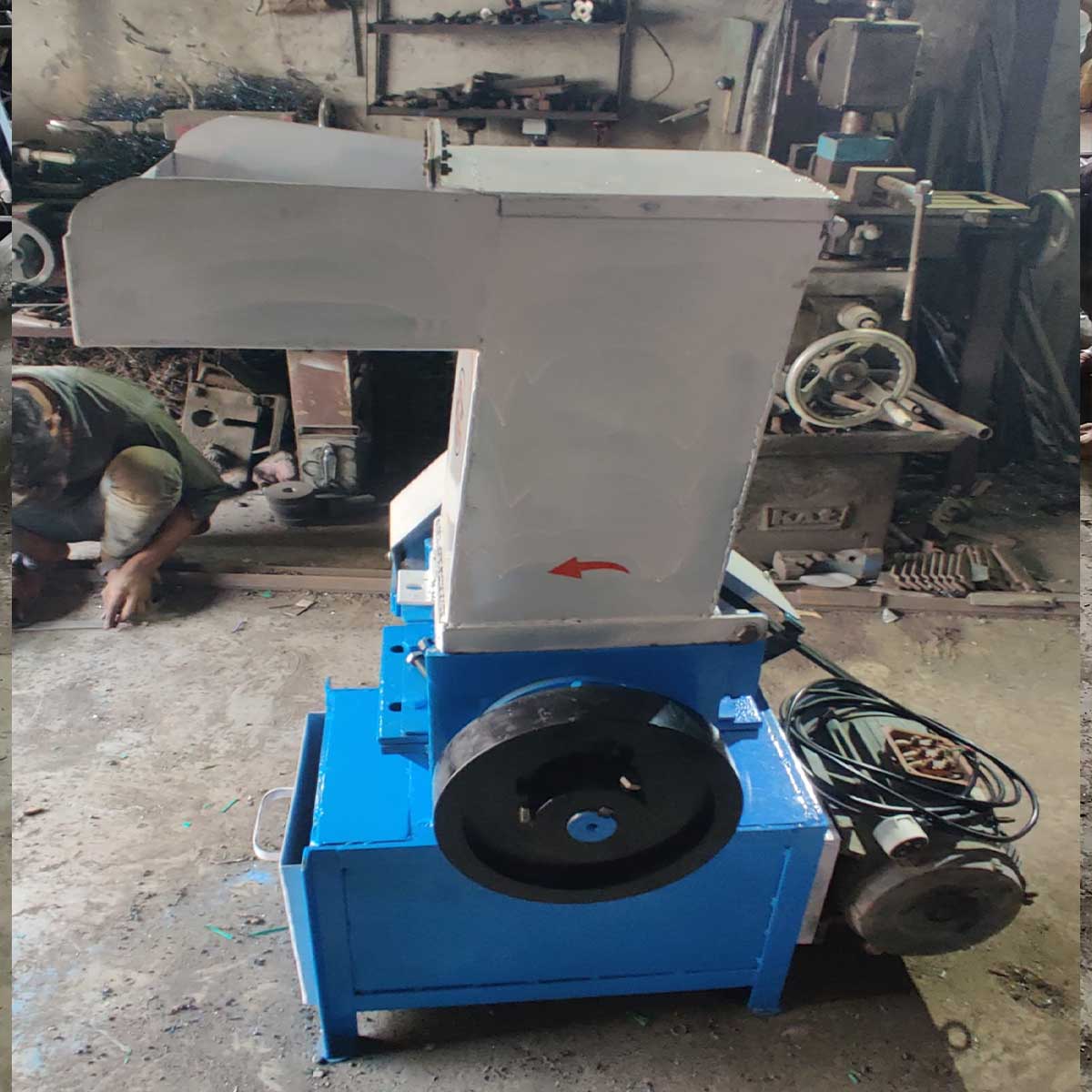 Waste Plastic Grinding Machine 6 Injection Molding Scrap Grinder